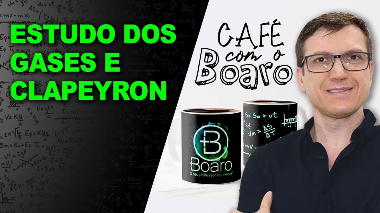 Thumbnail: ESTUDO dos GASES e CLAPEYRON - Termologia - EXERCÍCIOS para REVISÃO de FÍSICA - EXC061
