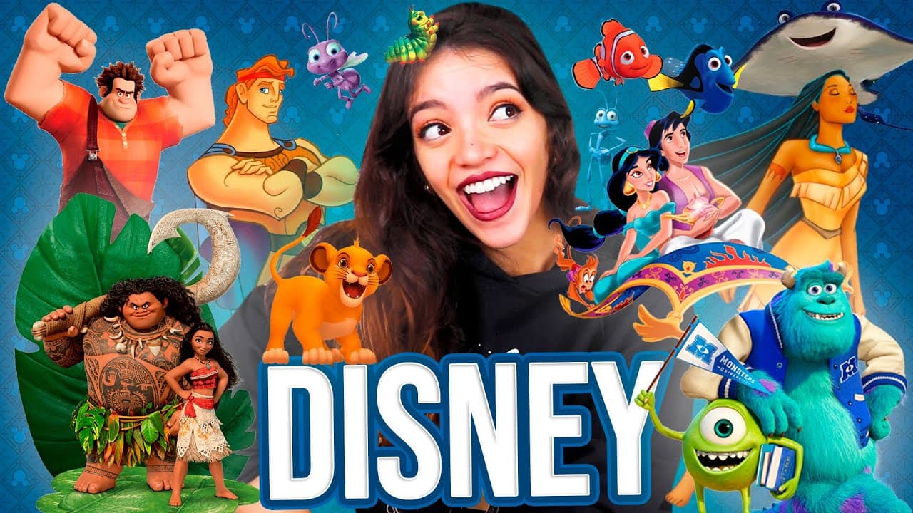 Thumbnail: ✨🐭 REVISÃO PARA O ENEM COM FILMES DA DISNEY: BIOLOGIA, REDAÇÃO E HISTÓRIA! 🏰🌈