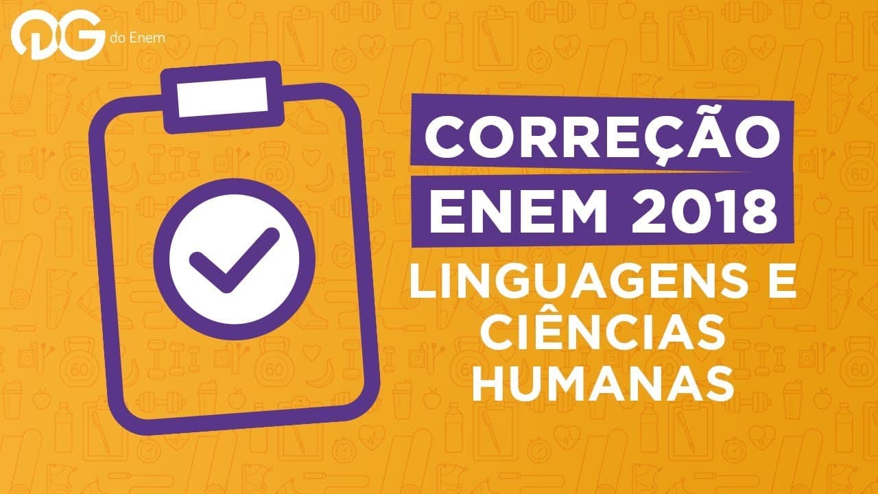 Thumbnail: Correção ENEM 2018: Linguagens e Ciências Humanas