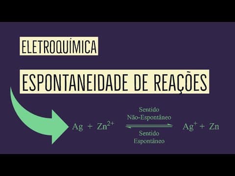 Thumbnail da aula: Espontaneidade de Reação | Eletroquímica | Aula 13