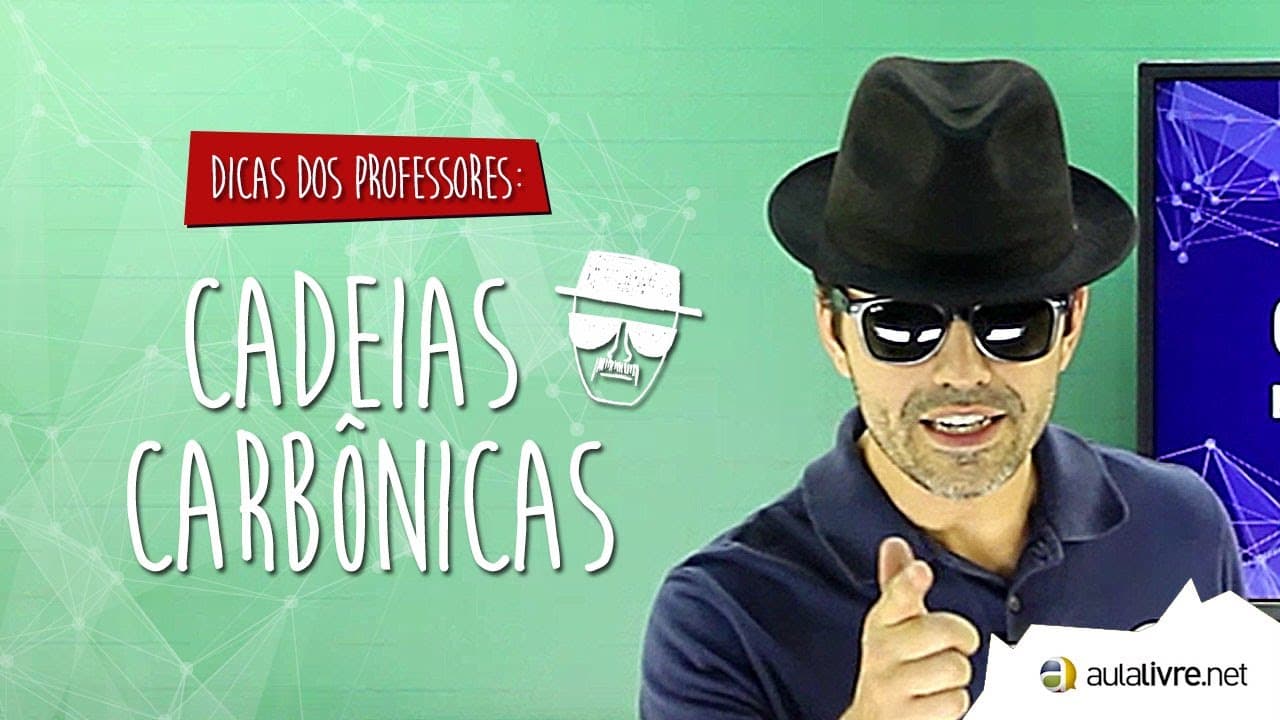 Thumbnail: #Dica dos professores  - Química - Cadeia Carbônicas