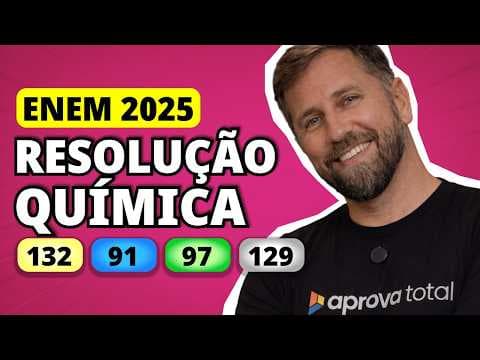 Thumbnail da aula: ENEM 2025 QUÍMICA – Questão 132 | A filtração em carvão é uma das mais antigas formas de purificação