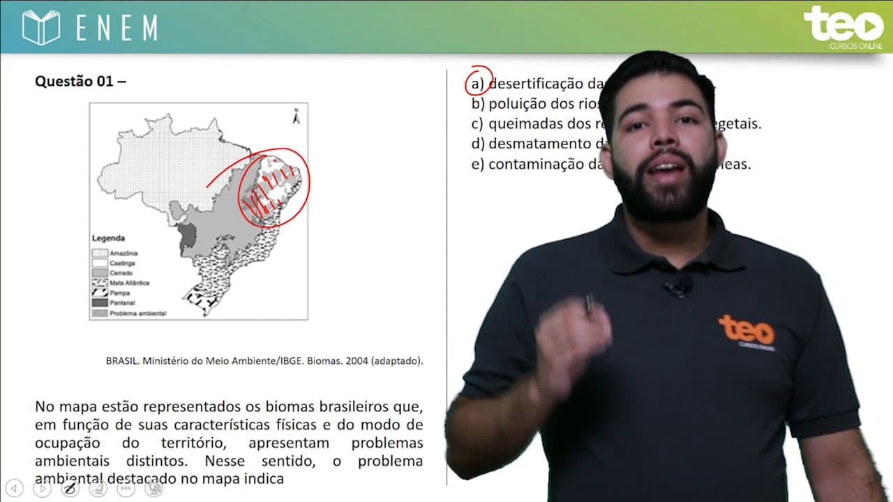 Thumbnail: Resolução Gratuita ENEM | Geografia 2015