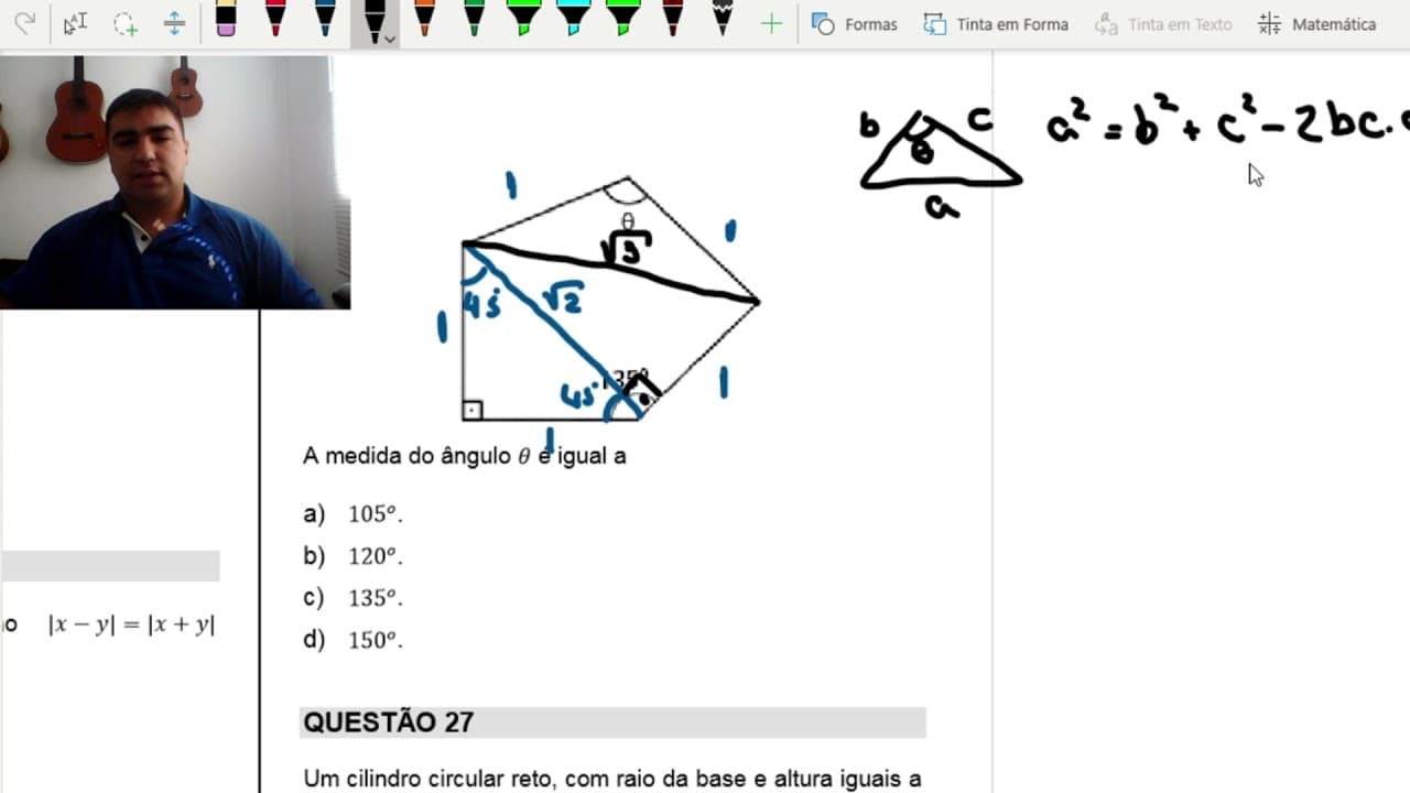 Thumbnail: RESOLUÇÃO QUESTÕES 26 e 27 UNICAMP 2015