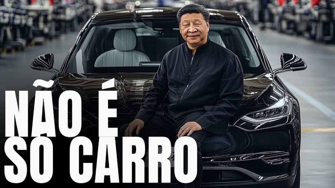 Thumbnail: China vs. Estados Unidos: O Papel dos Carros Elétricos na Nova Ordem Global