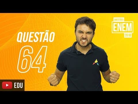 Thumbnail da aula: ENEM 2018 | Crise Humanitária | questão 64 (caderno amarelo)