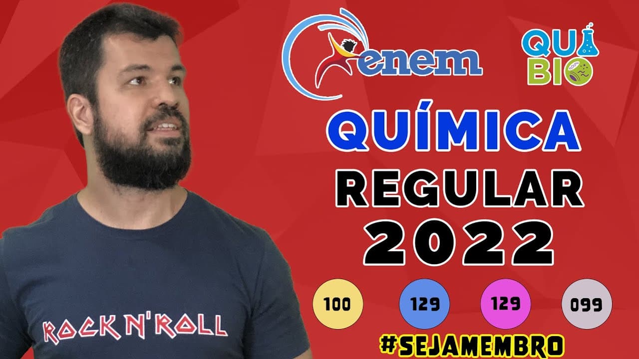 Thumbnail: ENEM 2022 - Questão 100 - A chuva ácida interfere no ciclo do nitrogênio principalmente por proporci