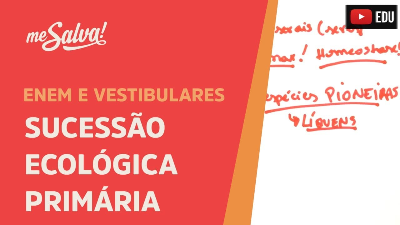 Thumbnail: Me Salva! ECO19 - Ecologia - Sucessão ecológica: primária