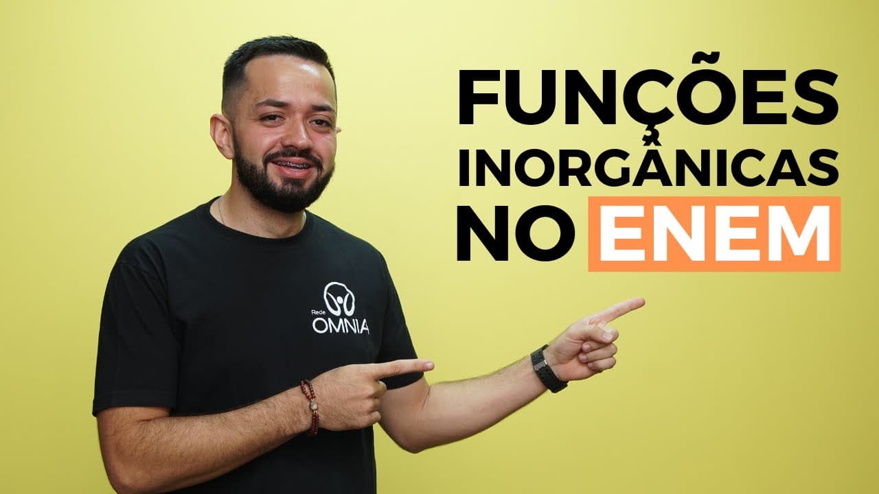Thumbnail: Funções Inorgânicas no Enem - Brasil Escola