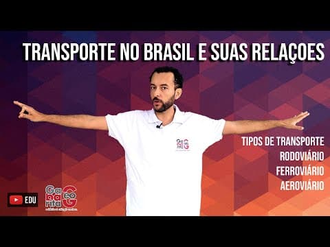 Thumbnail da aula: TRANSPORTE NO BRASIL | AULA COMPLETA | GEOGRAFIA |