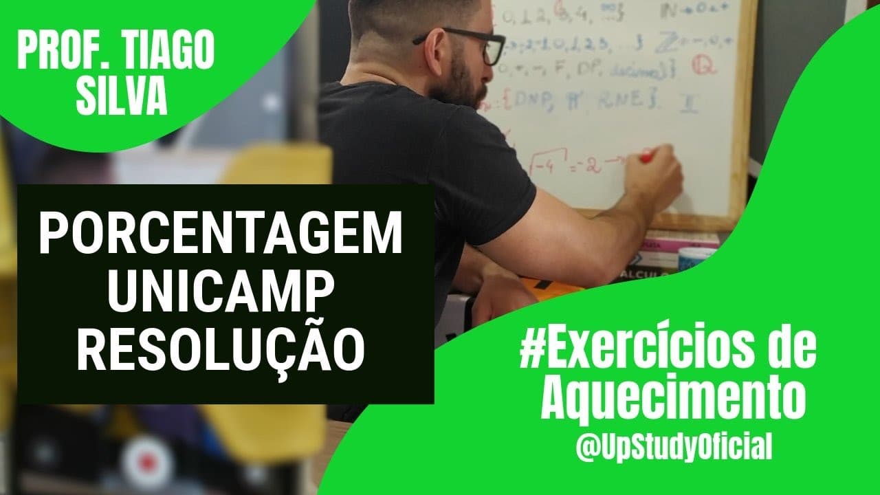 Thumbnail: Porcentagem UNICAMP: resolução