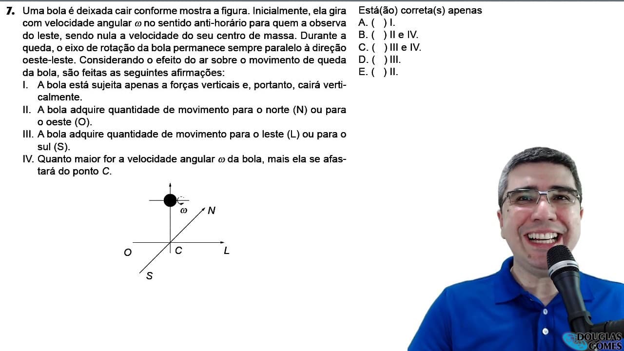 Thumbnail: ITA 2019 Vestibular Fase 1 Questão 07