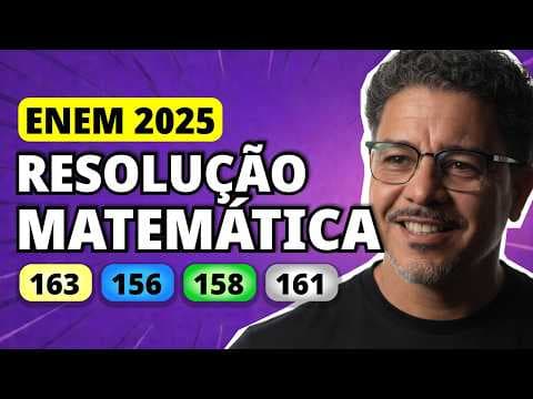 Thumbnail da aula: ENEM 2025 Matemática – Questão 163 | Um artista, que costuma fazer desenhos com areia na praia