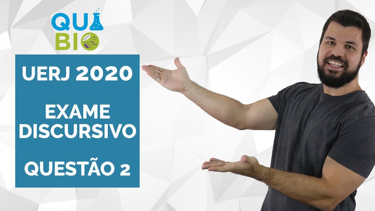 Thumbnail: CORREÇÃO UERJ 2020 - 2a FASE - EXAME DISCURSIVO - QUESTÃO 2 - IMUNOLOGIA - VACINA - ANTICORPOS