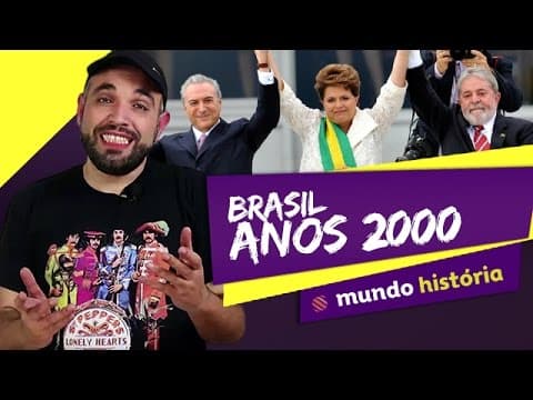 Thumbnail da aula: 📜 Brasil (Anos 2000) - História - ENEM