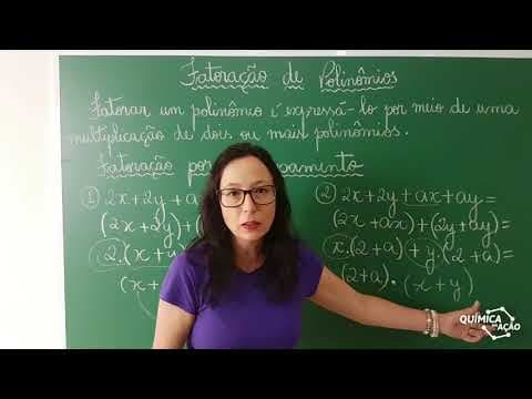 Thumbnail da aula: FATORAÇÃO DE POLINÔMIOS