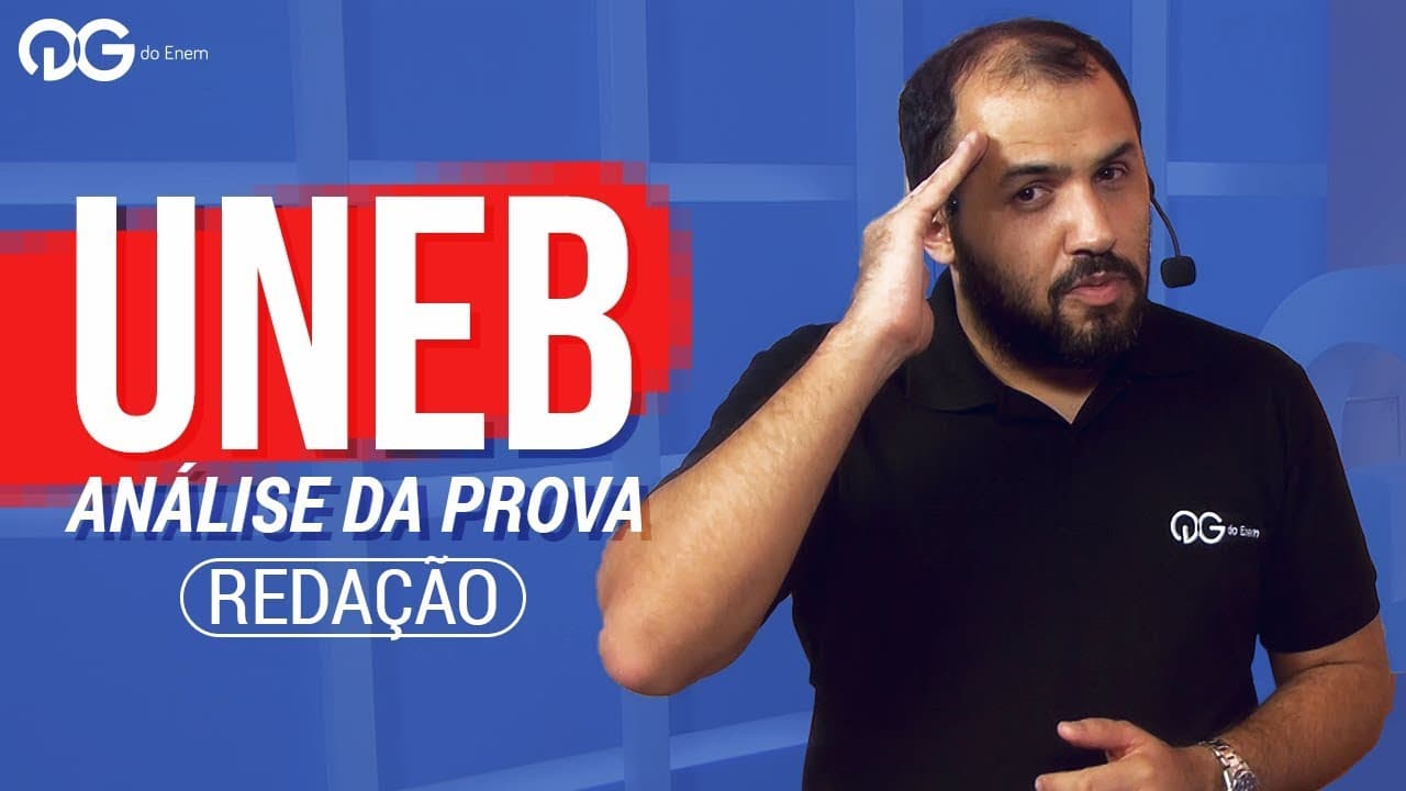 Thumbnail: UNEB: Análise histórica das provas | Redação
