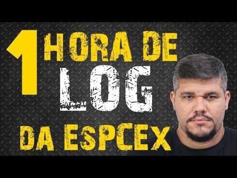 Thumbnail da aula: LOGARITMOS - 1 hora direto de questões da EsPCEx -