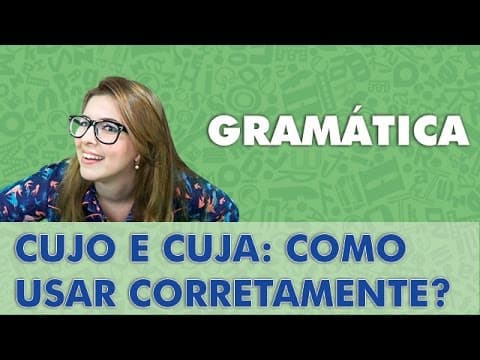Thumbnail da aula: Profa. Pamba - Como usar o pronome CUJO ou CUJA? - Dica Zica