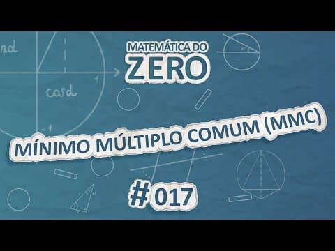 Thumbnail da aula: Matemática do Zero | Mínimo Múltiplo Comum (MMC) - Brasil Escola