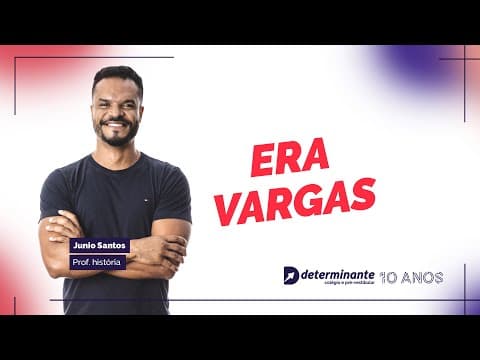 Thumbnail da aula: Era Vargas - História - Prof. Junio