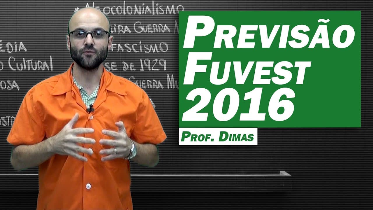 Thumbnail: Previsão Fuvest 2016 - História Geral