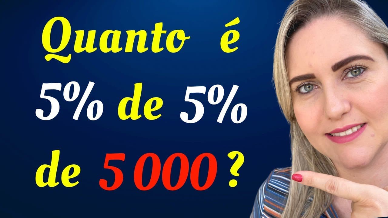 Thumbnail: 😱🤯A MAIORIA ERRA ESSA QUESTÃO!!! Matemática básica passo a passo