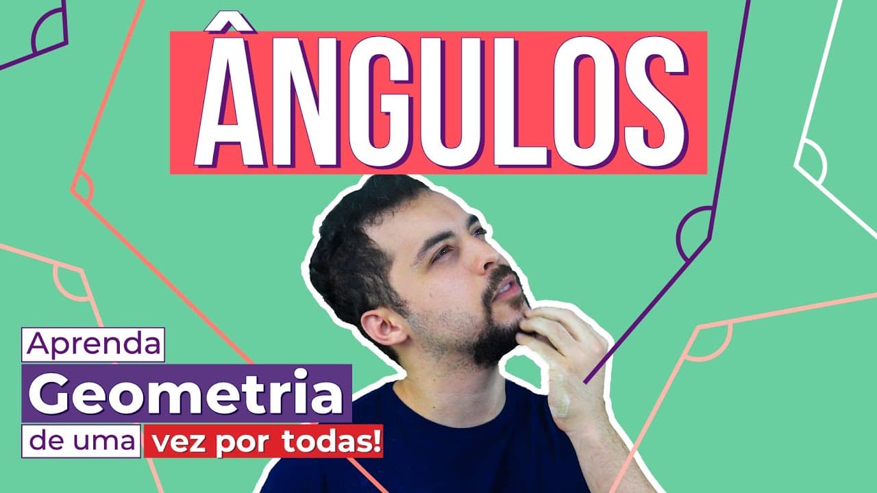 Thumbnail: ÂNGULOS: o que são, como medir e propriedades | Geometria Básica | Lucas Borguezan