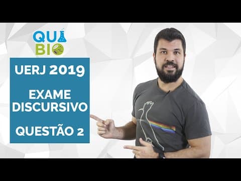 Thumbnail da aula: UERJ 2019 - Discursiva - Questão 2 - Nos últimos anos, estudos mostraram que, em neurônios de pacien