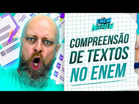 Thumbnail da aula: Enem | Exercícios de Compreensão de Textos - Aula 1 [Prof. Noslen] #professornoslen #enem