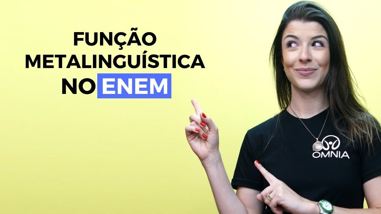 Thumbnail: Funções da Linguagem no Enem: Metalinguística - Brasil Escola