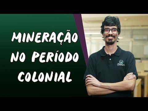 Thumbnail da aula: Mineração no Período Colonial - Brasil Escola