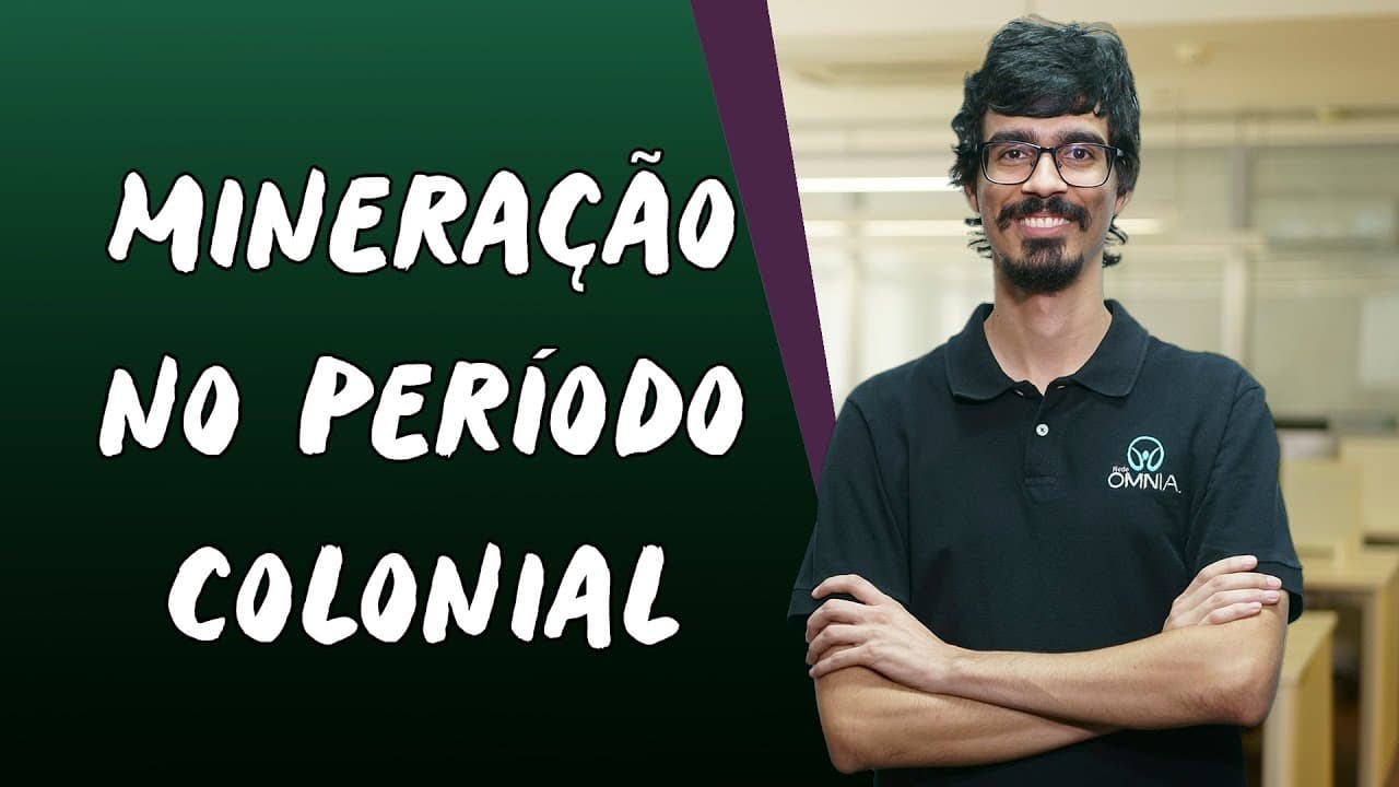 Thumbnail: Mineração no Período Colonial - Brasil Escola
