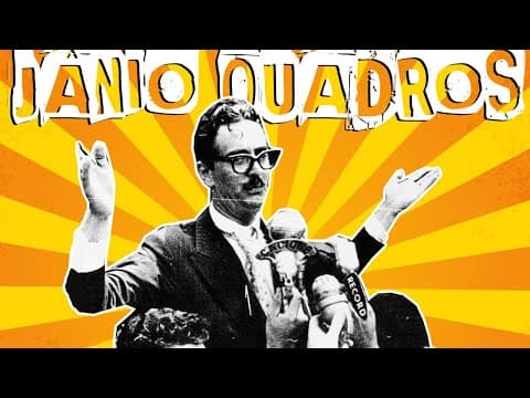 Thumbnail da aula: O POLÊMICO GOVERNO DO PRESIDENTE JÂNIO QUADROS (1961)