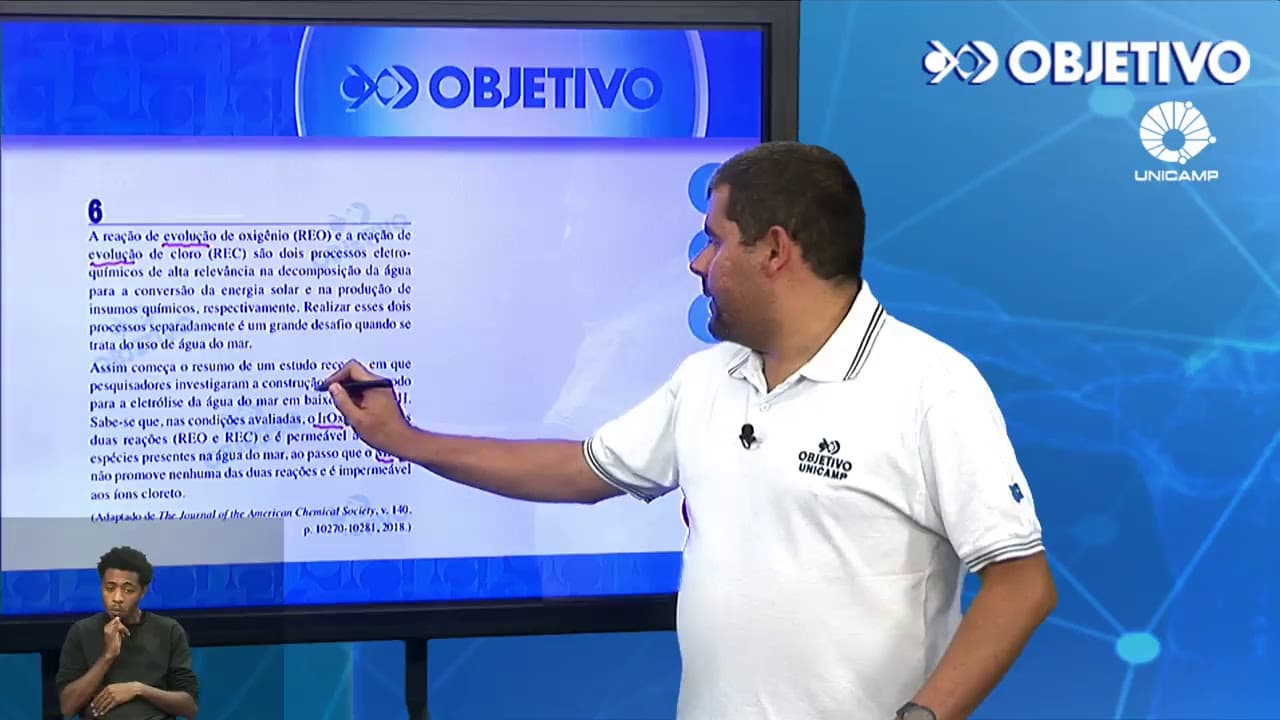 Thumbnail: Resolução Comentada - Química - UNICAMP - 2ª Fase - 3º Dia - 2019