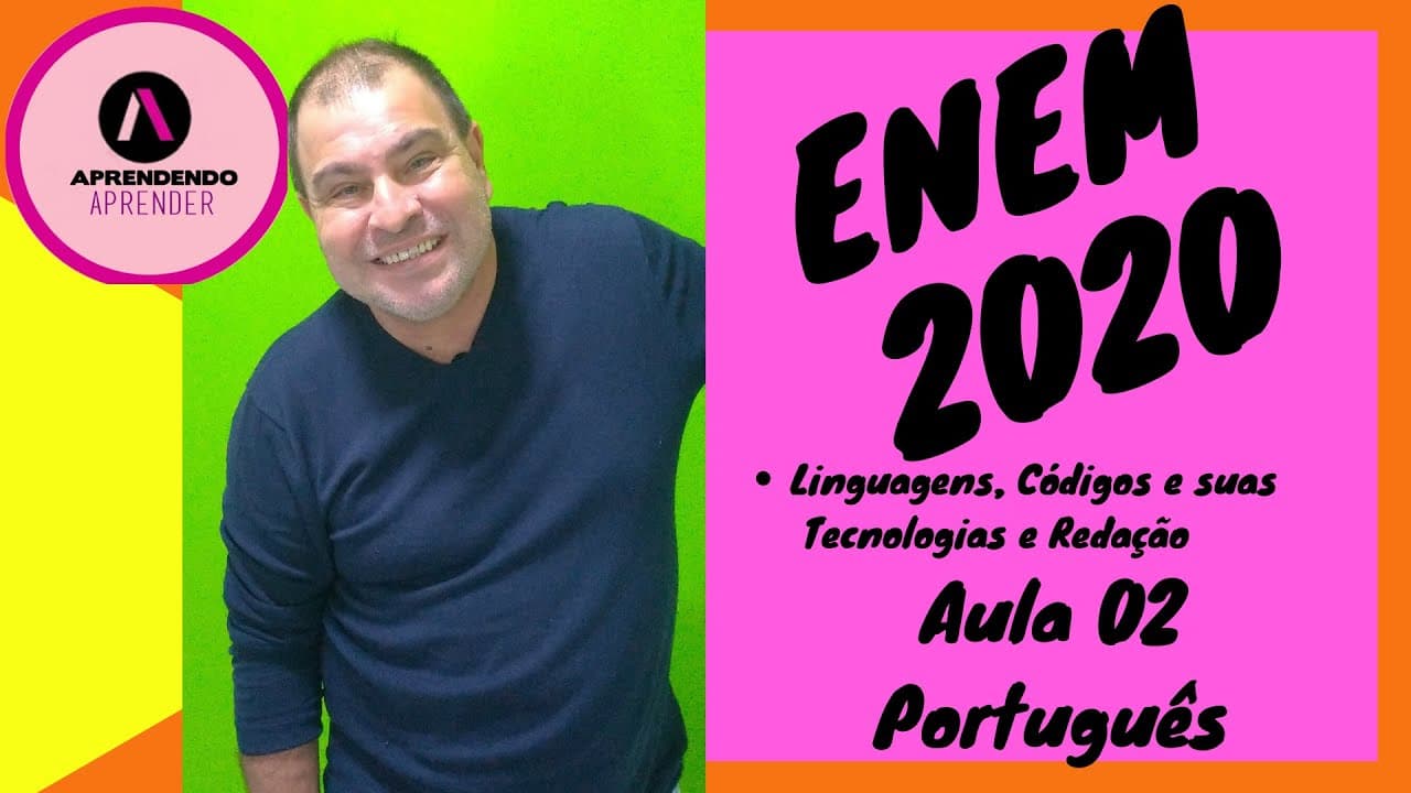 Thumbnail: Preparatório Enem 2020 - Português - AULA 02 - Caderno azul 2019 Q11 - Q12- Q13 -  Q14- Q15