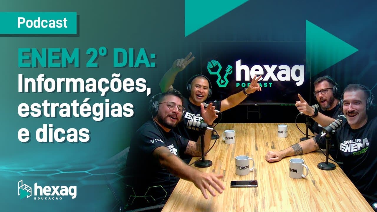 Thumbnail: ENEM 2º DIA: INFORMAÇÕES, ESTRATÉGIAS E DICAS PARA A PROVA