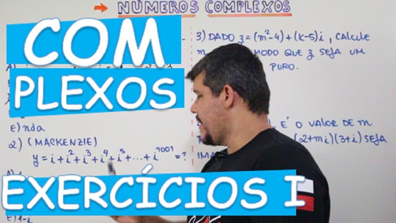Thumbnail: COMPLEXOS: EXERCÍCIOS #1 (AULA 6/14)