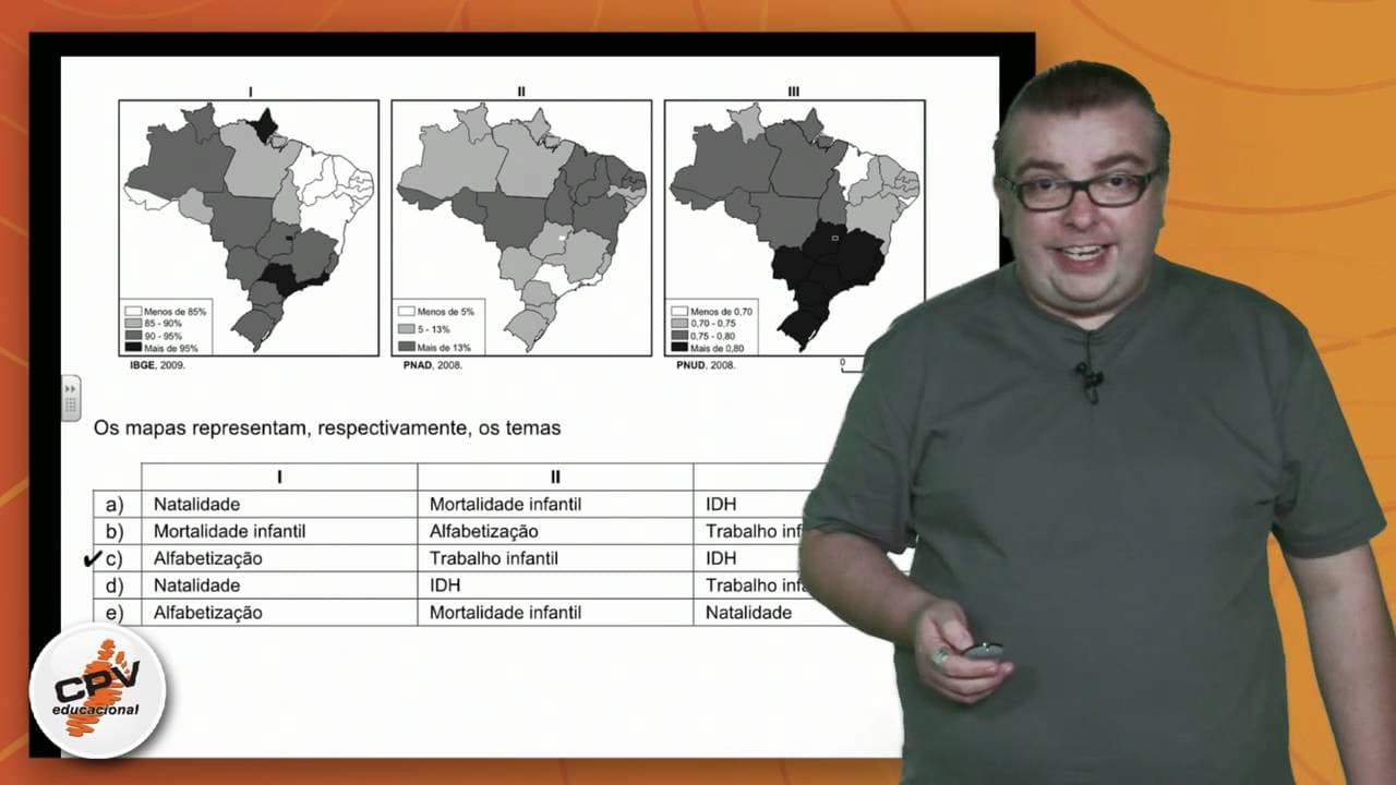 Thumbnail: Geografia - FUVEST 2012