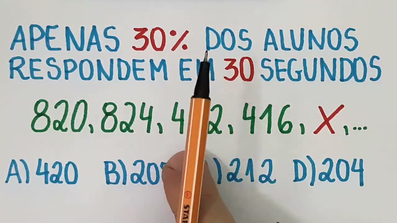 Thumbnail: 🔥 HELP MATEMÁTICA BÁSICA - Sequência Lógica Bugante #223