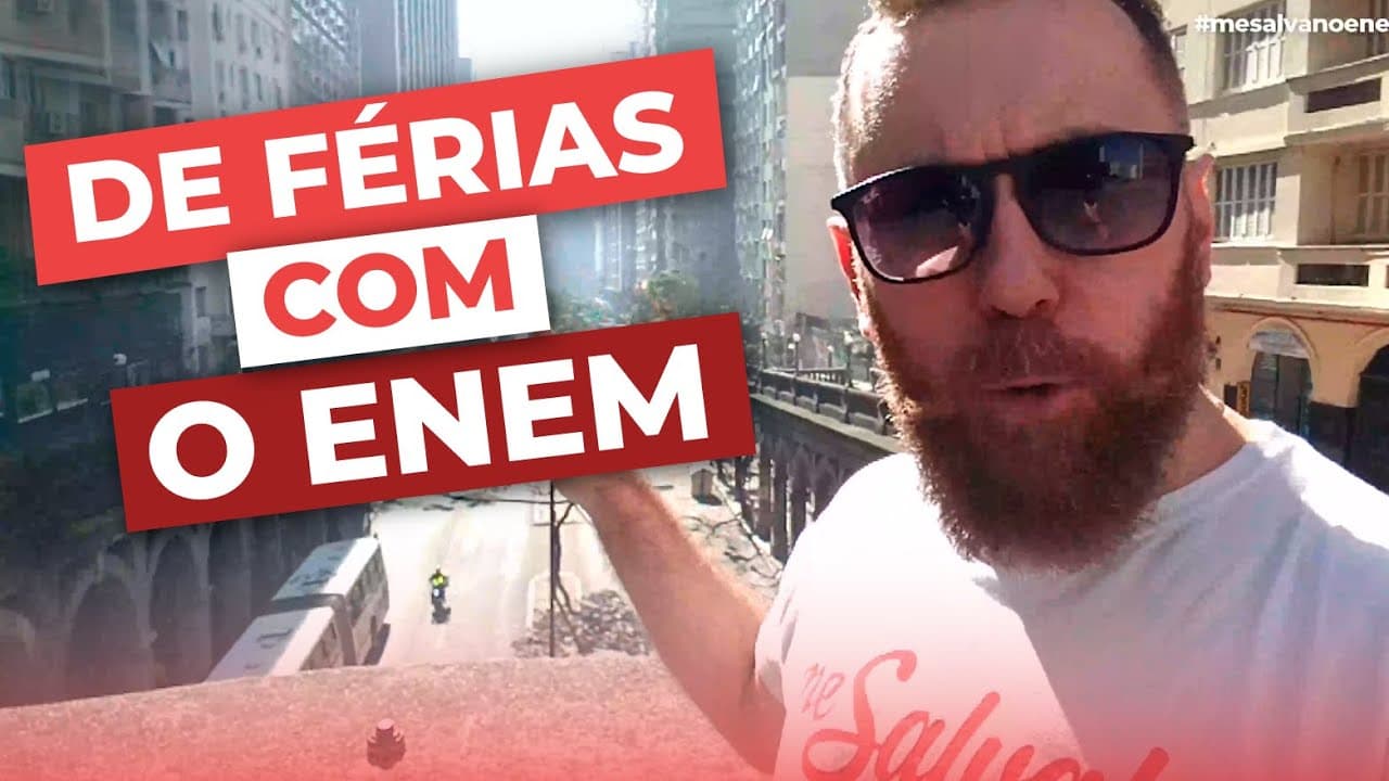 Thumbnail: Ilhas de calor e verticalização urbana no ENEM | Geodelícia | É MEME OU AULA? | Me Salva! ENEM