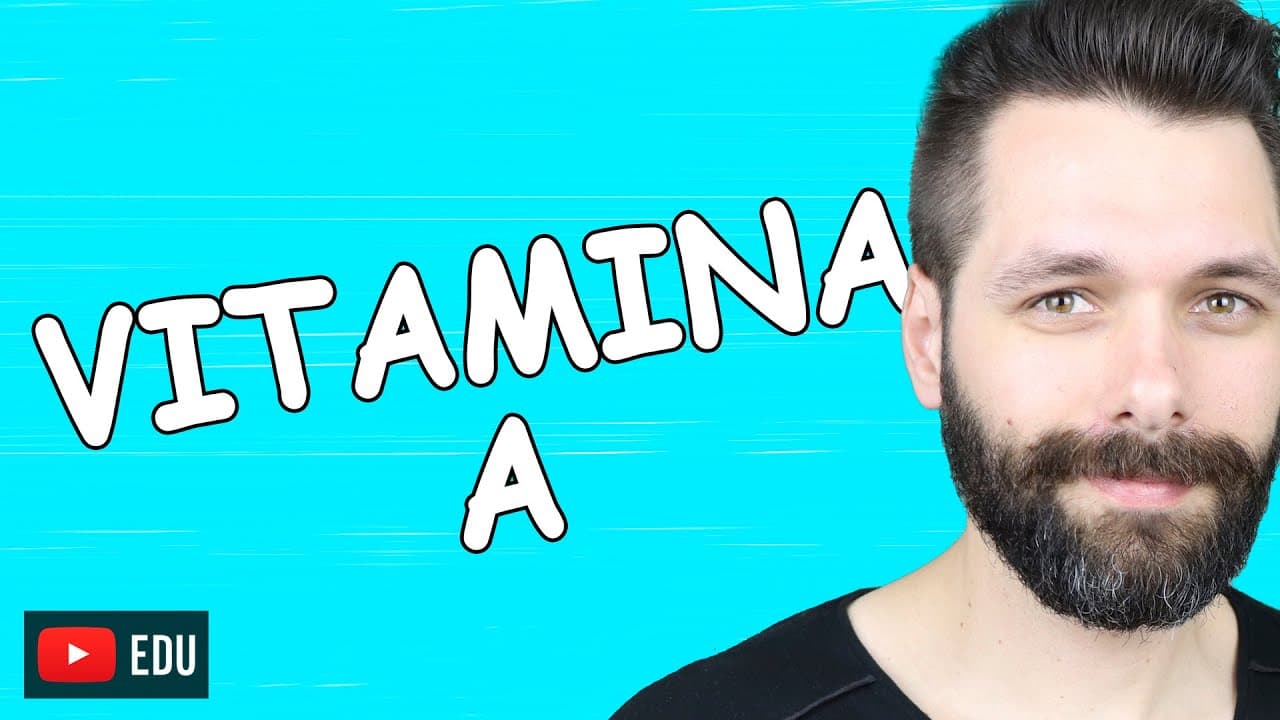Thumbnail: VITAMINA A - Retinol | Biologia com Samuel Cunha