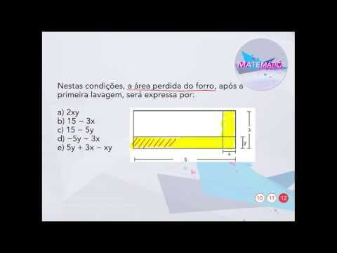 Thumbnail da aula: Matemática: Cálculo da área de uma figura plana - ENEM