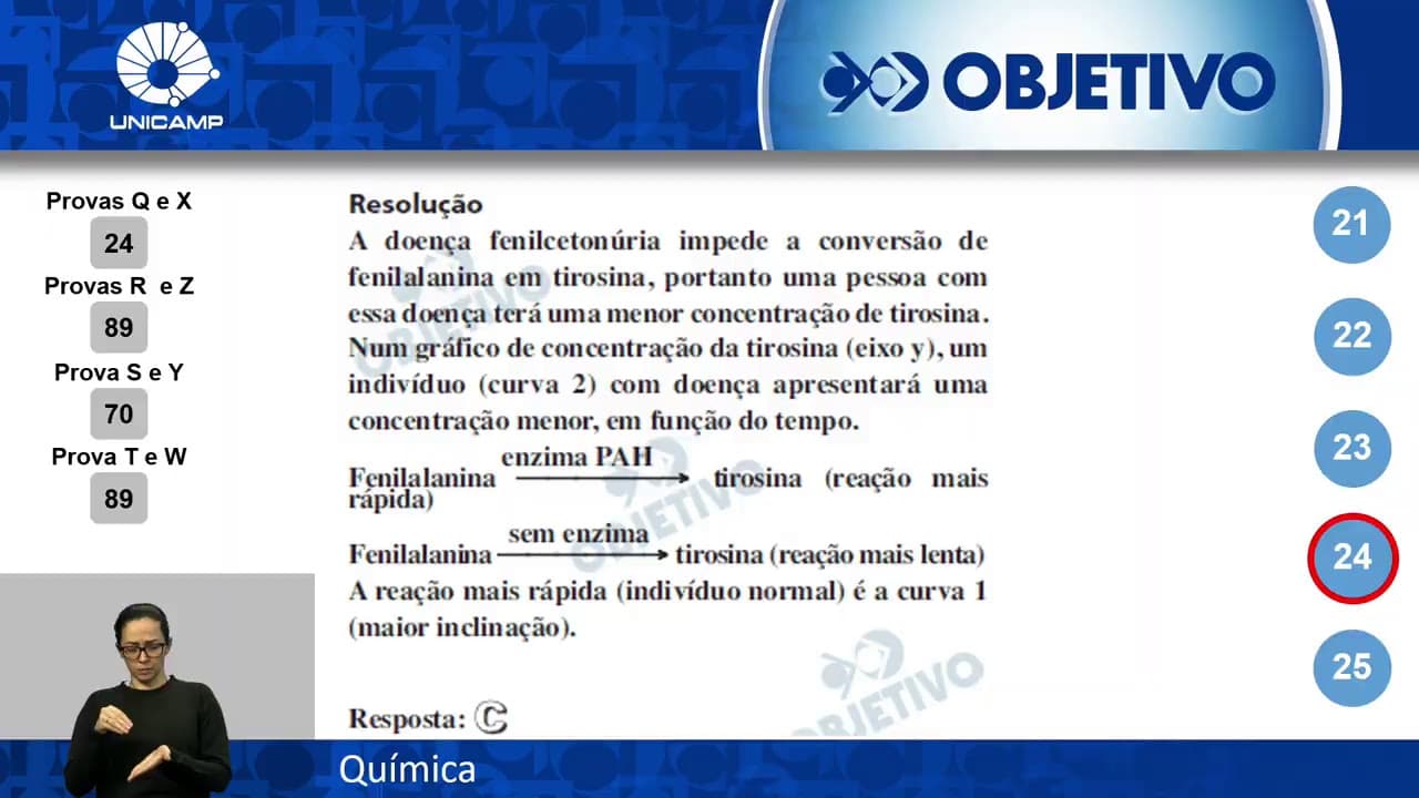 Thumbnail: Objetivo Oficial - Resolução Comentada - Química - UNICAMP 1ª Fase