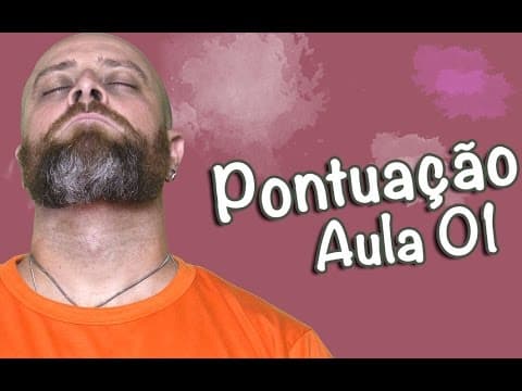 Thumbnail da aula: Pontuação - ponto final, exclamação e interrogação [Prof Noslen]
