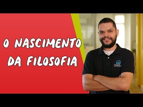 Thumbnail da aula: O Nascimento da Filosofia - Brasil Escola