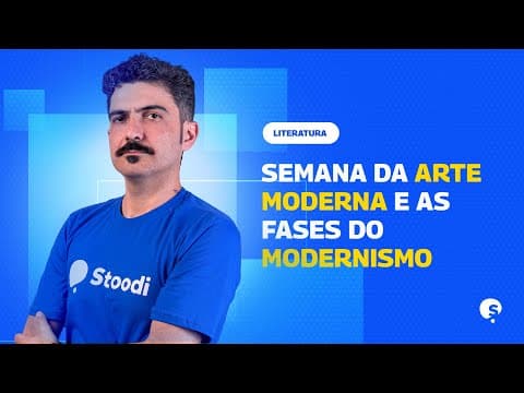 Thumbnail da aula: REVISÃO ENEM | O MODERNISMO NO BRASIL