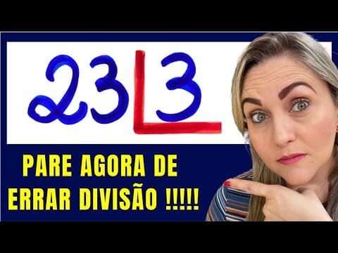 Thumbnail da aula: 🤯NUNCA MAIS ERRE DIVISÃO !! Matemática básica todo dia.📚🚀