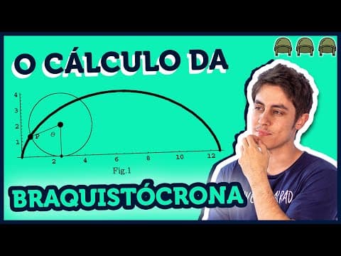 Thumbnail da aula: Como calcular a curva de menor tempo (Braquistócrona e Princípio de Fermat)