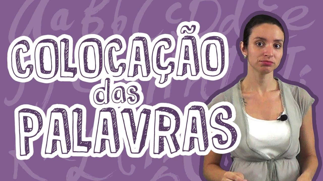 Thumbnail: Aula Português - Colocação das Palavras - Princípio Geral - STOODI